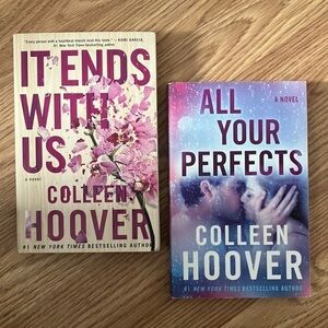 Colleen Hoover Books It Ends With Us and 'All Your Perfects